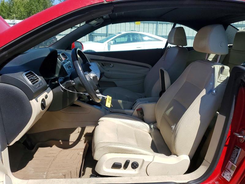 2007 Volkswagen Eos VIN WVWBA71F47V048616 COPART salvage auction — FRONT END, WA - BILL OF SALE, sold $300 on 2026-07-27 (photo 7)