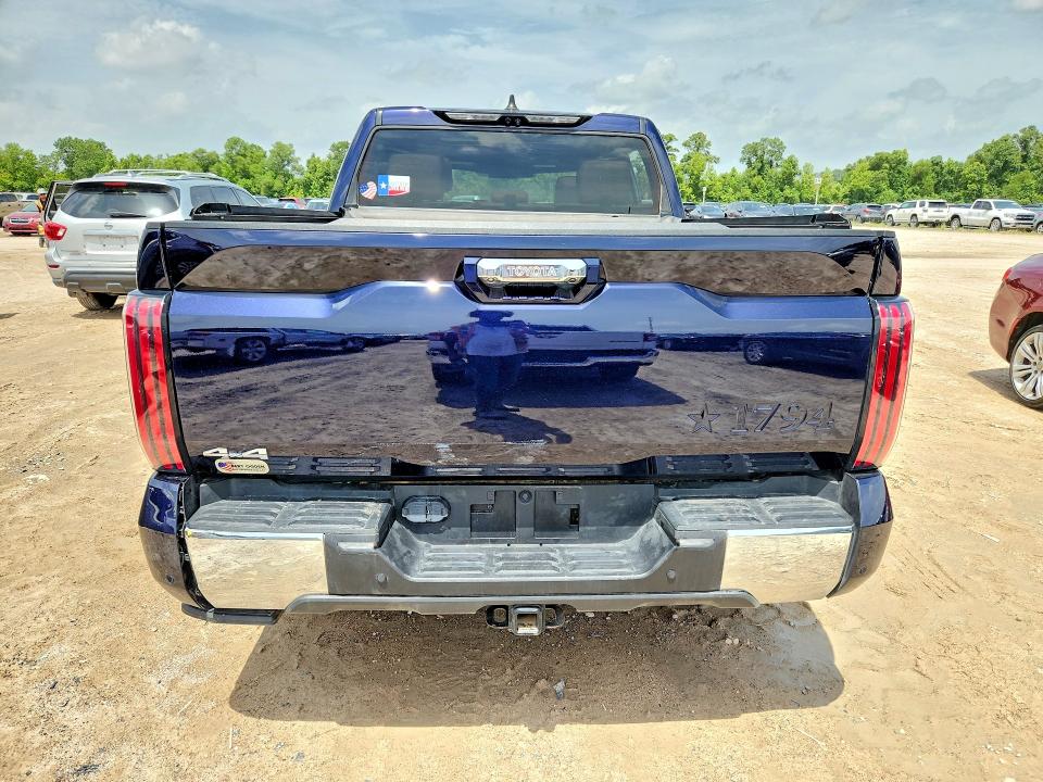 2025 Toyota Tundra VIN 5TFMA5DB6SX279293 COPART salvage auction — ALL OVER, Tx - Salvage Vehicle Title, sold $15,800 on 2026-07-28 (photo 6)
