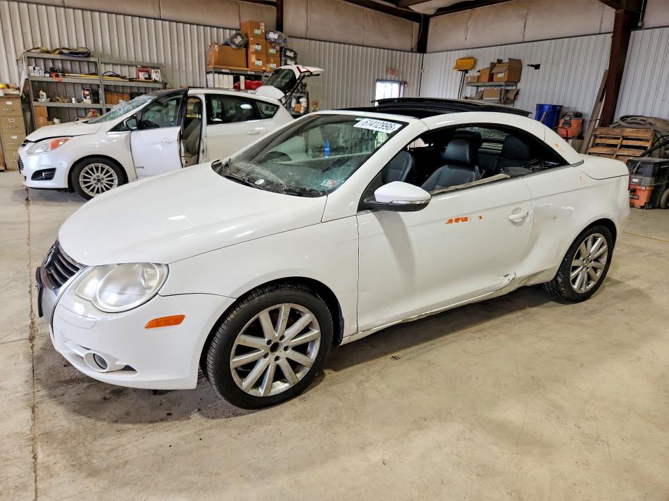 2009 Volkswagen Eos VIN WVWBA71F79V018707 COPART salvage auction — SIDE, Md - Certificate Of Title, sold $375 on 2026-07-31 (photo 1)
