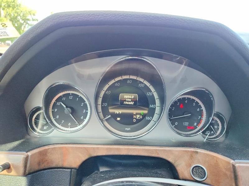 2013 Mercedes-benz E-klasse VIN WDDHF8JB7DA727903 COPART salvage auction — FRONT END, CT - CERT OF TITLE-SALVAGE, sold $1,250 on 2026-07-31 (photo 9)
