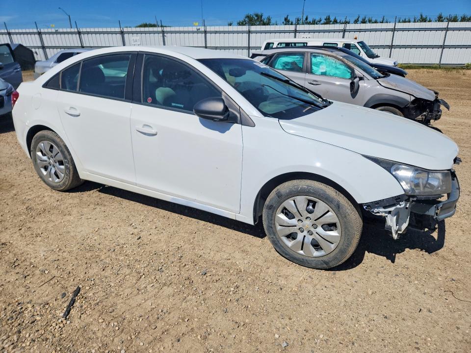 2015 Chevrolet Cruze VIN 1G1PA5SH8F7161409 COPART salvage auction — FRONT END, AB - BOS - SALVAGE, sold $100 on 2026-07-09 (photo 4)