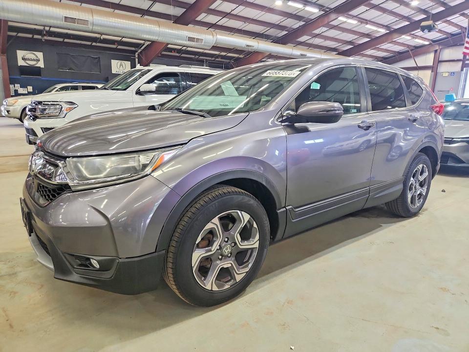 2018 Honda Cr-v VIN 7FARW2H82JE021676 COPART salvage auction — REAR END, MA - CERTIFICATE OF TITLE (P), sold $8,900 on 2026-07-27 (photo 1)