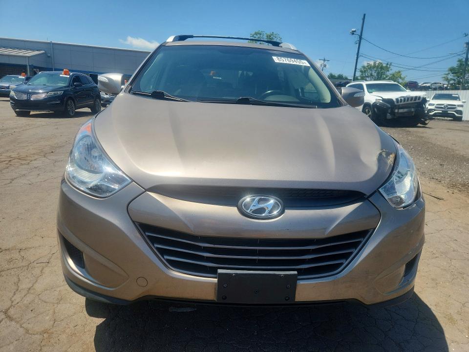 2012 Hyundai Tucson VIN KM8JUCAC4CU394923 COPART salvage auction — SIDE, Ct - Cert Of Title-Salvage, sold $1,700 on 2026-07-31 (photo 5)