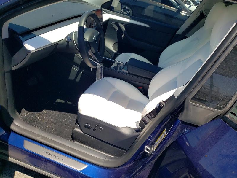 2023 Tesla Model y VIN 7SAYGDEE1PF854911 COPART salvage auction — UNDERCARRIAGE, Ca - Salvage Certificate, sold $9,800 on 2026-07-22 (photo 7)