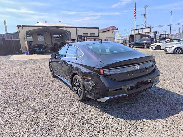 2024 Hyundai Sonata VIN KMHL64JA2RA380343 COPART salvage auction — SIDE, Nj - Cert Of Title-Salvage, sold $10,300 on 2026-07-24 (photo 2)