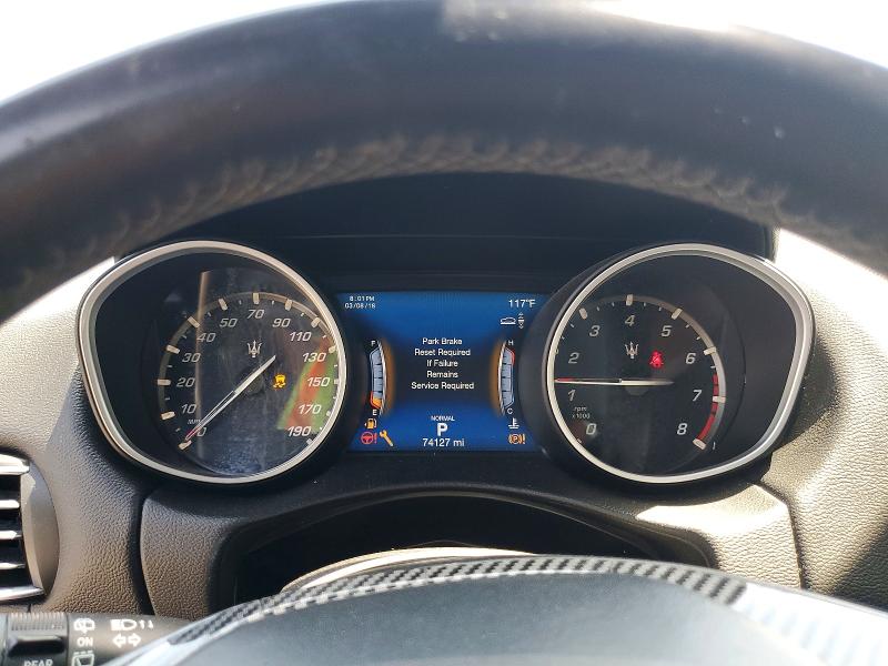 2019 Maserati Levante VIN ZN661XUA5KX322676 COPART salvage auction — MECHANICAL, Ga - Certificate Of Title, sold $6,100 on 2026-07-30 (photo 9)