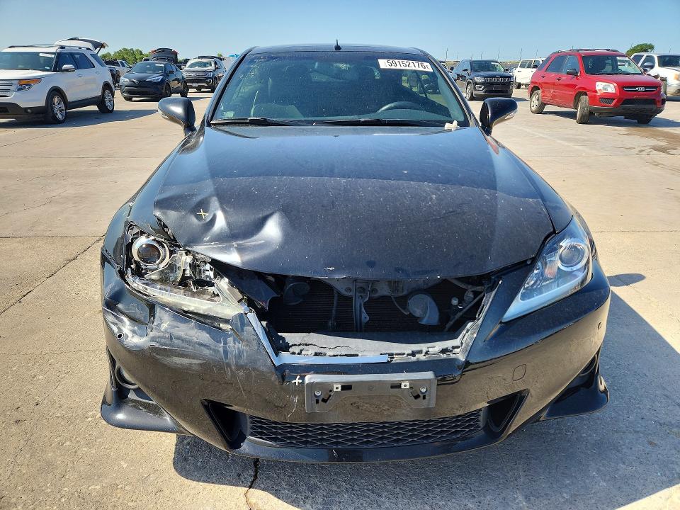 2014 Lexus Is VIN JTHFE2C25E2510150 COPART salvage auction — FRONT END, Tx - Certificate Of Title, sold $6,500 on 2026-09-03 (photo 5)