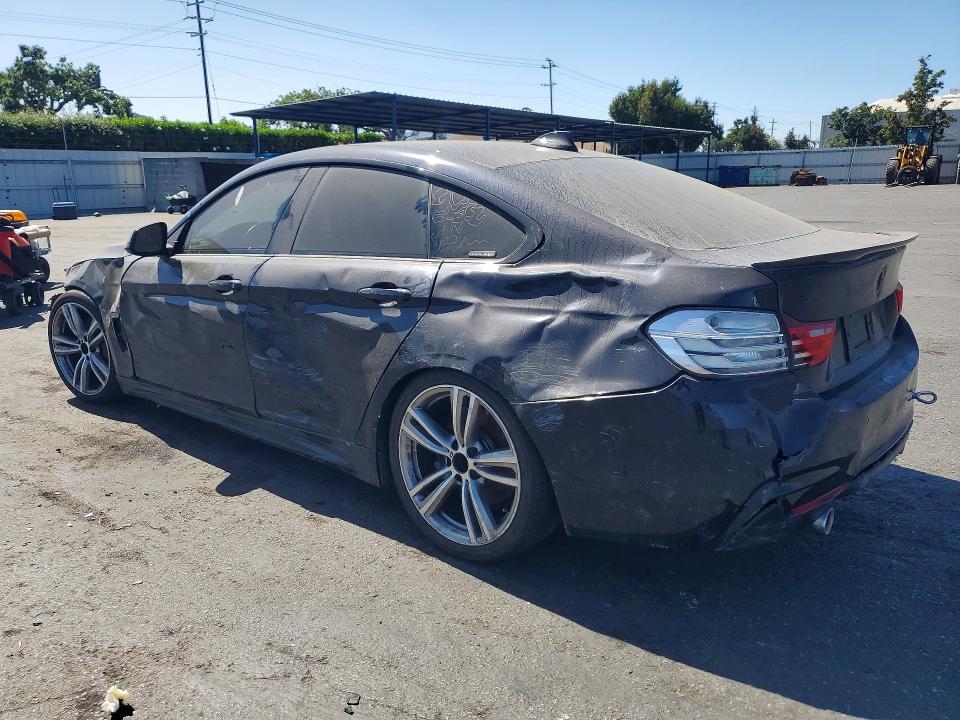 2017 BMW 4er VIN WBA4E3C36HG826331 COPART salvage auction — FRONT END, Ca - Dis/Dlr/Exp Only Clean Title, sold $1,450 on 2026-07-28 (photo 2)