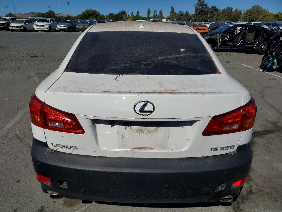 2007 Lexus Is 250 VIN JTHBK262272030993 COPART salvage auction — MECHANICAL, CA - DIS/DLR/EXP ONLY CLEAN TITLE, sold $175 on 2026-07-24 (photo 6)