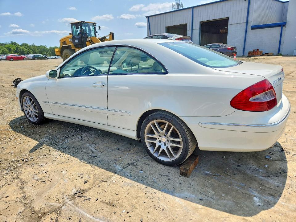 2009 Mercedes-benz Clk-klasse VIN WDBTJ56H39F266464 COPART salvage auction — WATER/FLOOD, Nj - Cert Of Title-Salvage Flood, sold $350 on 2026-08-17 (photo 2)