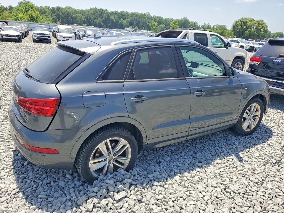 2018 Audi Q3 VIN WA1ECCFS8JR003596 COPART salvage auction — FRONT END, Oh - Cert Of Title-Salvage, sold $2,200 on 2026-07-16 (photo 3)