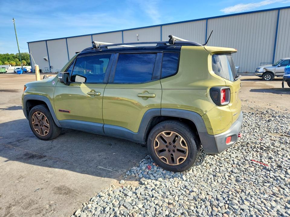 2015 Jeep VIN ZACCJBCT2FPB93900 COPART salvage auction — REAR END, Fl - Certificate Of Title, sold $925 on 2026-07-22 (photo 2)