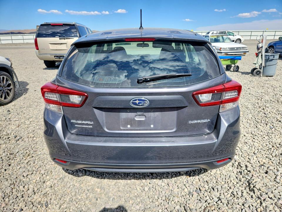 2020 Subaru Impreza VIN 4S3GTAB63L3706900 COPART salvage auction — MINOR DENT/SCRATCHES, Nv - Certificate Of Title, sold $1,950 on 2026-07-09 (photo 6)