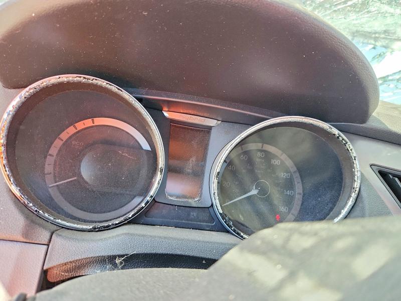 2014 Hyundai Sonata VIN KMHEC4A48EA106988 COPART salvage auction — ROLLOVER, Ca - Salvage Certificate, sold $275 on 2026-07-23 (photo 9)