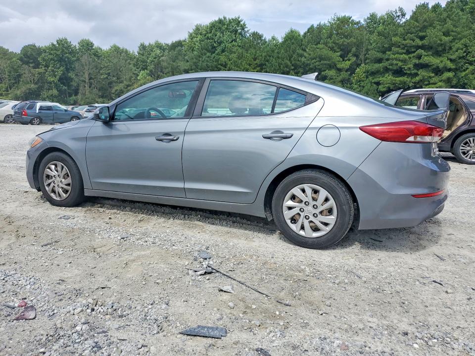 2017 Hyundai Elantra VIN KMHD74LF2HU371309 COPART salvage auction — MECHANICAL, Salvage Title, sold $1,450 on 2026-07-22 (photo 2)