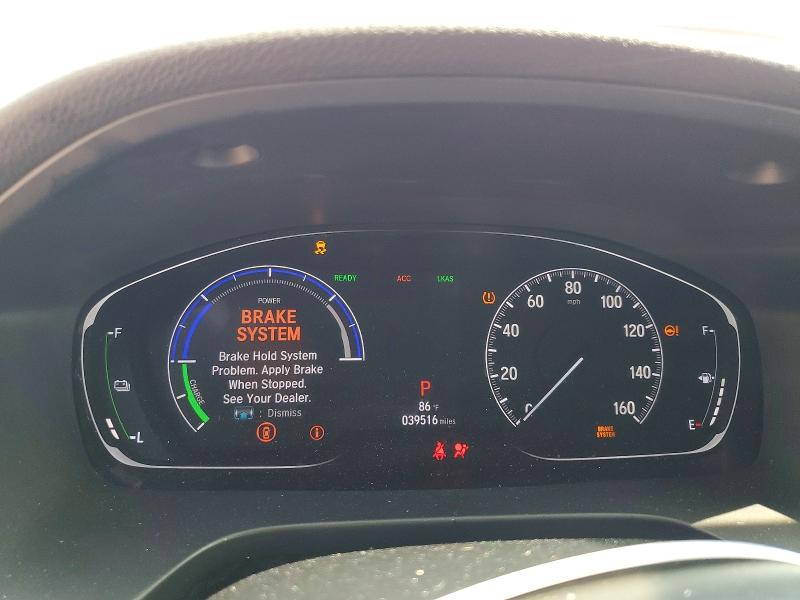 2021 Honda Insight VIN 19XZE4F99ME006155 COPART salvage auction — FRONT END, Fl - Cert Of Title Slvg Rebuildable, sold $8,500 on 2026-08-21 (photo 9)