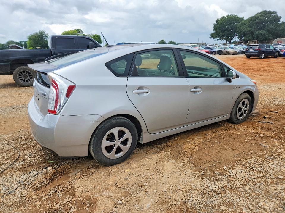 2014 Toyota Prius VIN JTDKN3DU0E1841777 COPART salvage auction — REAR END, Al - Cert Of Title-Salvage Title, sold $2,700 on 2026-07-22 (photo 3)