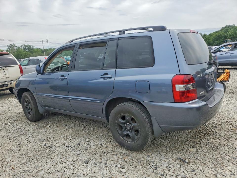 2005 Toyota Highlander VIN JTEHD21A550033847 COPART salvage auction — REAR END, MA - CERT OF TITLE-RECONSTRCTD COLL, sold $450 on 2026-07-10 (photo 2)