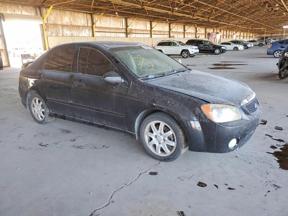 2006 Kia Spectra VIN KNAFE122165208249 COPART salvage auction — MINOR DENT/SCRATCHES, AZ - CERTIFICATE OF TITLE, sold $225 on 2026-07-13 (photo 4)