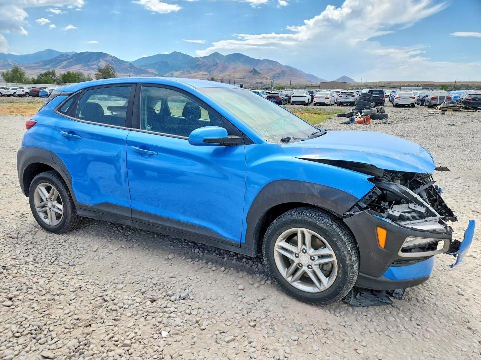2019 Hyundai Kona VIN KM8K1CAAXKU287126 COPART salvage auction — FRONT END, Ut - Certificate Of Title, sold $2,050 on 2026-07-24 (photo 4)