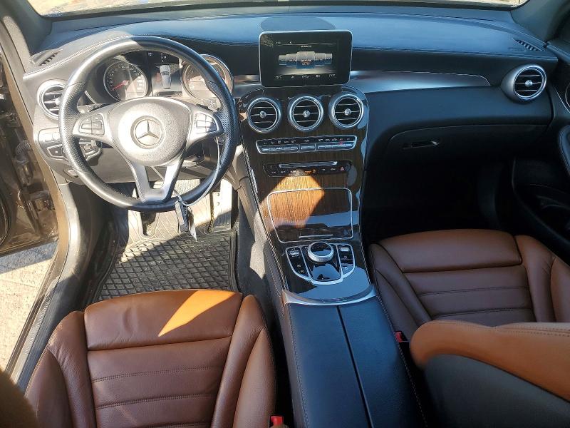 2018 Mercedes-benz Glc VIN WDC0G4KB6JV109059 COPART salvage auction — FRONT END, MI - CERTIFICATE OF TITLE, sold $9,500 on 2026-07-31 (photo 8)