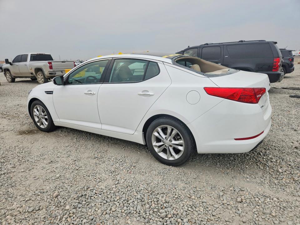 2013 Kia Optima VIN 5XXGN4A71DG171282 COPART salvage auction — HAIL, Co - Certificate Of Title, sold $1,550 on 2026-07-28 (photo 2)