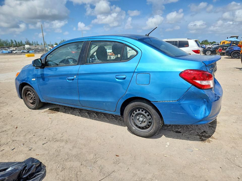 2018 Mitsubishi Mirage VIN ML32F3FJ0JHF13170 COPART salvage auction — MINOR DENT/SCRATCHES, Fl - Certificate Of Title (P), sold $1,400 on 2026-07-30 (photo 2)