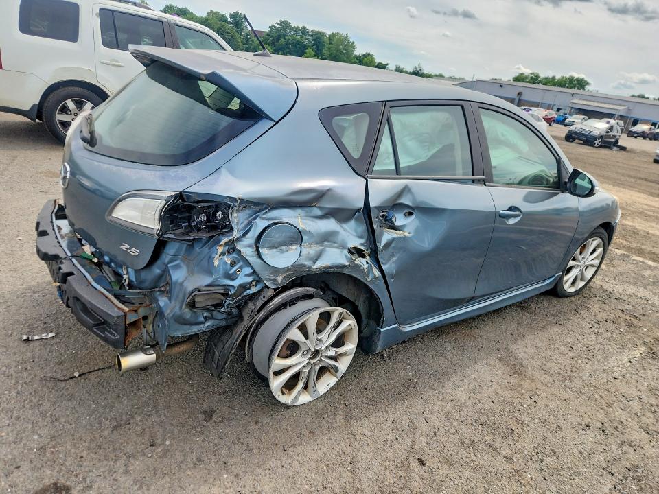 2010 Mazda 3 VIN JM1BL1H55A1115873 COPART salvage auction — REAR END, Ct - Cert Of Title-Salvage, sold $500 on 2026-07-24 (photo 3)