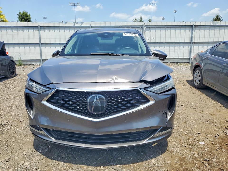 2024 Acura Mdx VIN 5J8YE1H45RL002096 COPART salvage auction — FRONT END, Tn - Certificate Of Title, sold $12,500 on 2026-07-27 (photo 5)