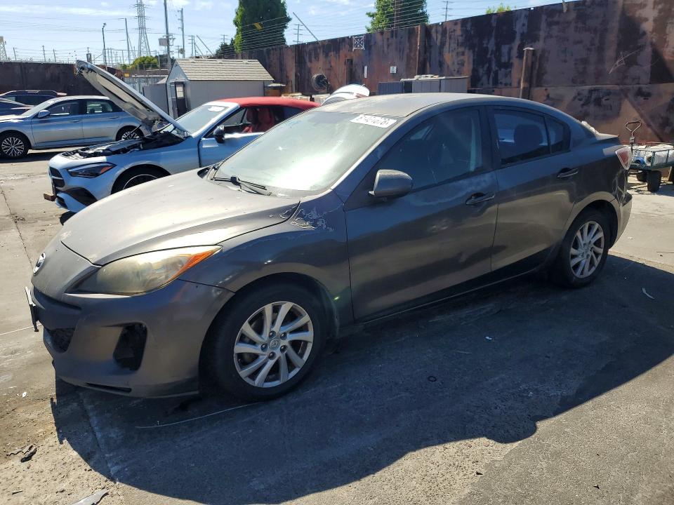 2012 Mazda 3 VIN JM1BL1V83C1607528 COPART salvage auction — MINOR DENT/SCRATCHES, Ca - Dis/Dlr/Exp App For Dup Salvag, sold $425 on 2026-07-24 (photo 1)