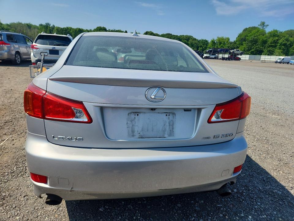 2009 Lexus Is 250 VIN JTHCK262692031720 COPART salvage auction — SIDE, Ma - Cert Of Title-Reconstrctd Coll, sold $800 on 2026-07-08 (photo 6)