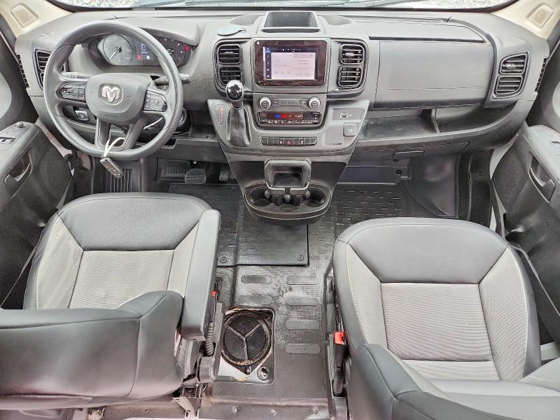 2025 Ram Promaster 2500 VIN 3C6LRVDG2SE507202 COPART salvage auction — MINOR DENT/SCRATCHES, Fl - Certificate Of Title (P), sold $21,000 on 2026-08-26 (photo 8)
