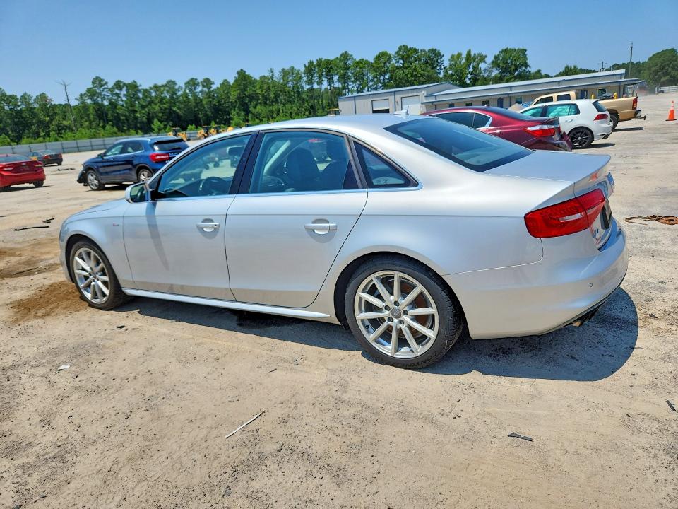 2014 Audi A4 VIN WAUFFAFL3EN014319 COPART salvage auction — WATER/FLOOD, Sc - Cert Of Title-Salvage Water, sold $500 on 2026-08-19 (photo 2)