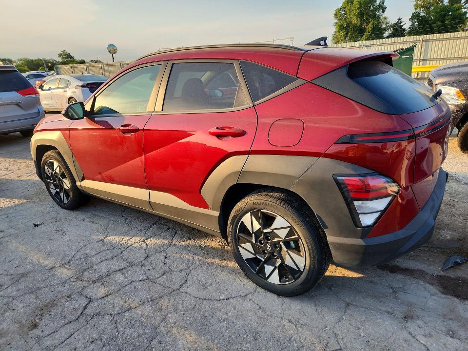 2025 Hyundai Kona VIN KM8HB3AB5SU286112 COPART salvage auction — WATER/FLOOD, FL - CERT OF TITLE-SLVG REBLD FLOOD, sold $7,500 on 2026-07-27 (photo 2)