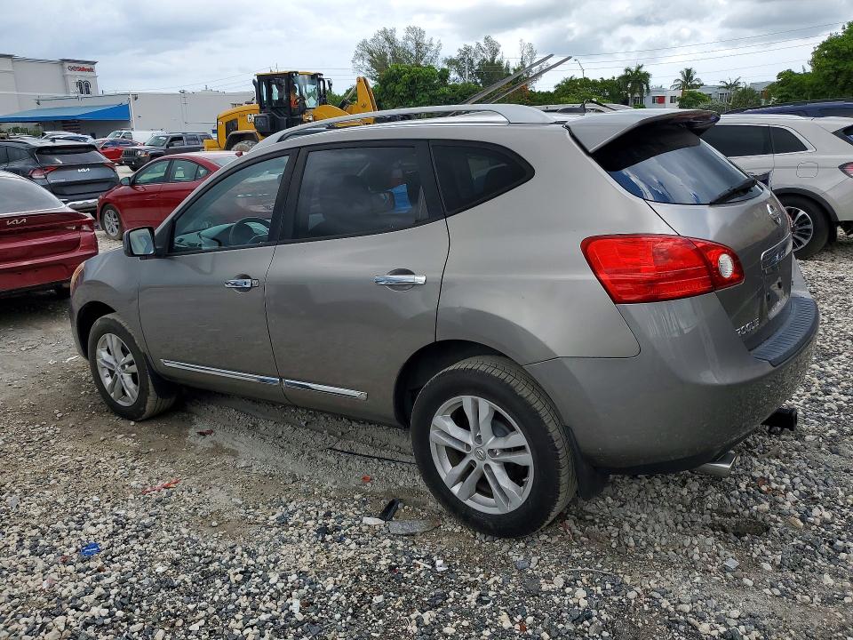 2013 Nissan Rogue VIN JN8AS5MV5DW134186 COPART salvage auction — MINOR DENT/SCRATCHES, Fl - Certificate Of Title, sold $775 on 2026-07-21 (photo 2)
