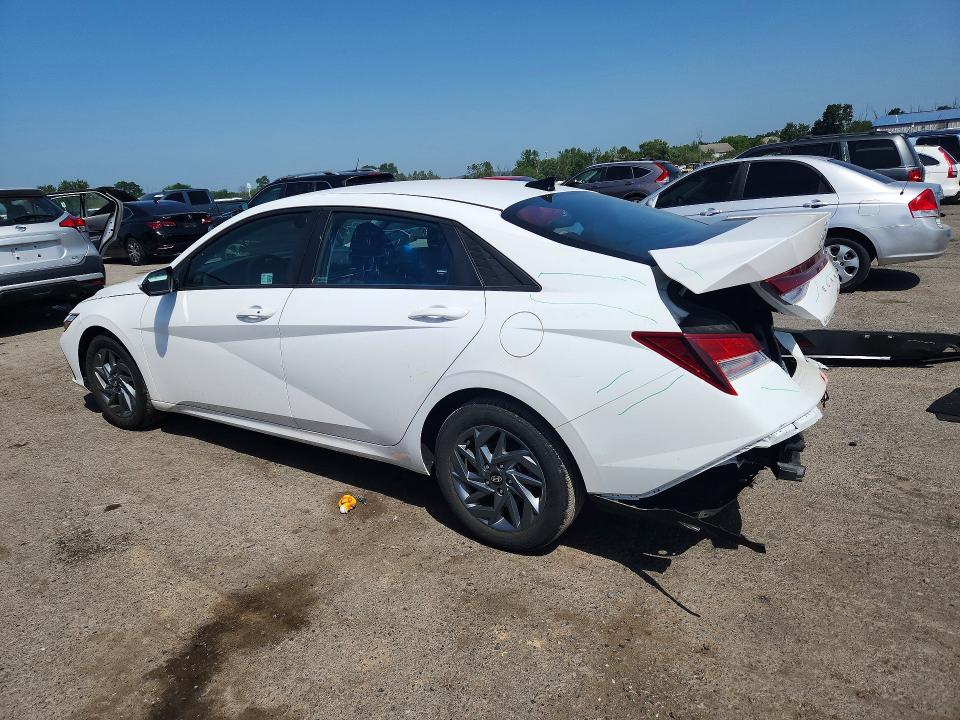 2024 Hyundai Elantra VIN KMHLM4DG5RU781051 COPART salvage auction — REAR END, Pa - Certificate Of Salvage, sold $5,600 on 2026-07-17 (photo 2)