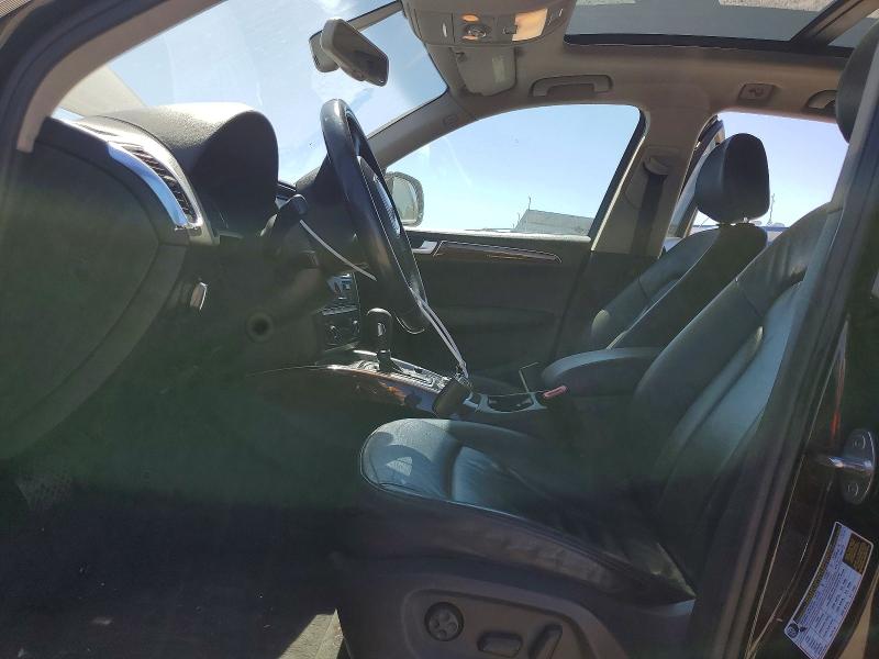 2010 Audi Q5 VIN WA1LKAFP0AA079208 COPART salvage auction — FRONT END, CA - SALVAGE CERTIFICATE, sold $1,500 on 2026-07-14 (photo 7)