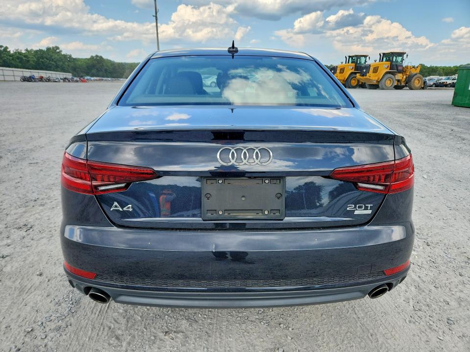2018 Audi A4 VIN WAUKMAF45JA085648 COPART salvage auction — FRONT END, NC - SALVAGE CERTIFICATE OF TITLE, sold $6,200 on 2026-08-12 (photo 6)
