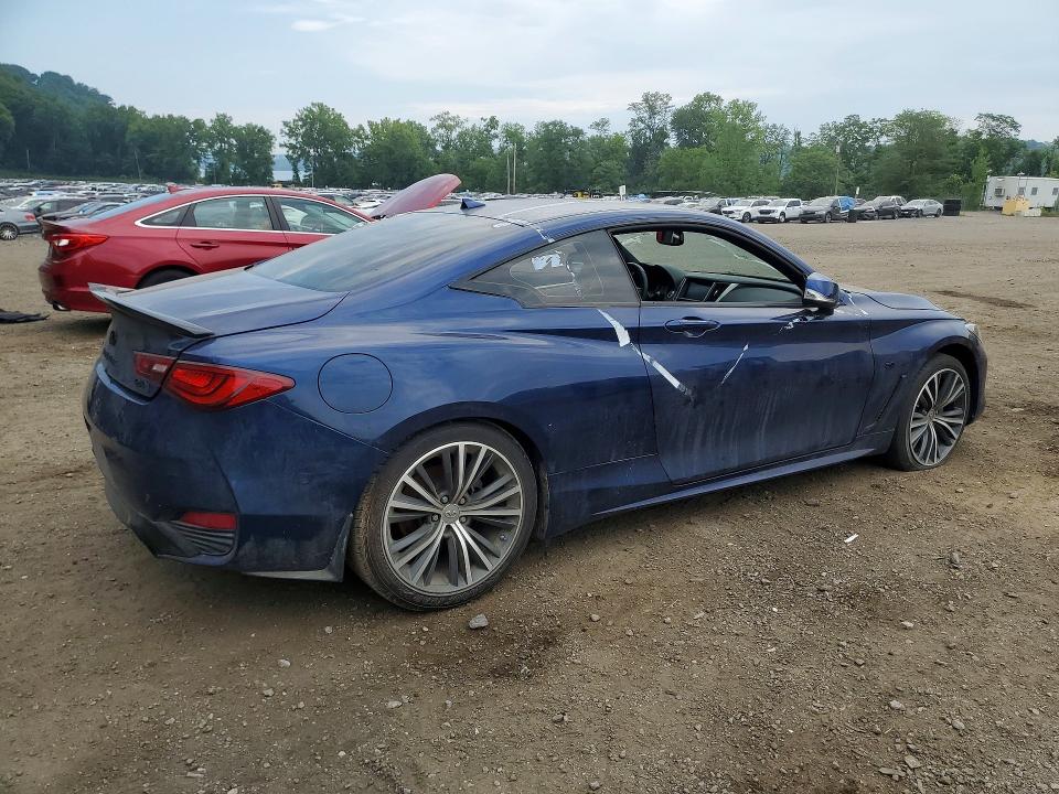 2019 Infiniti Q60 VIN JN1EV7EL8KM290845 COPART salvage auction — VANDALISM, Az - Cert Of Title - Salvage, sold $7,600 on 2026-08-03 (photo 3)