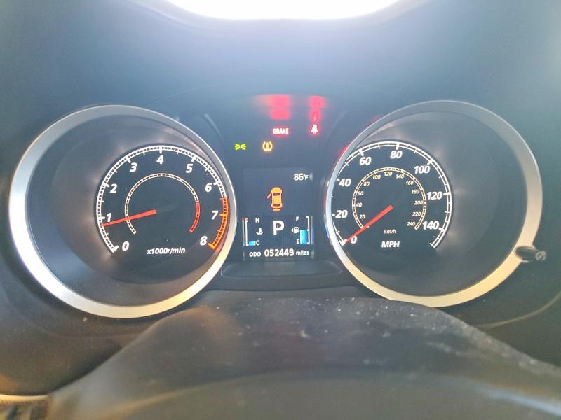 2011 Mitsubishi Lancer VIN JA32U8FW4BU016932 COPART salvage auction — REAR END, CA - SALVAGE CERTIFICATE, sold $250 on 2026-07-20 (photo 9)