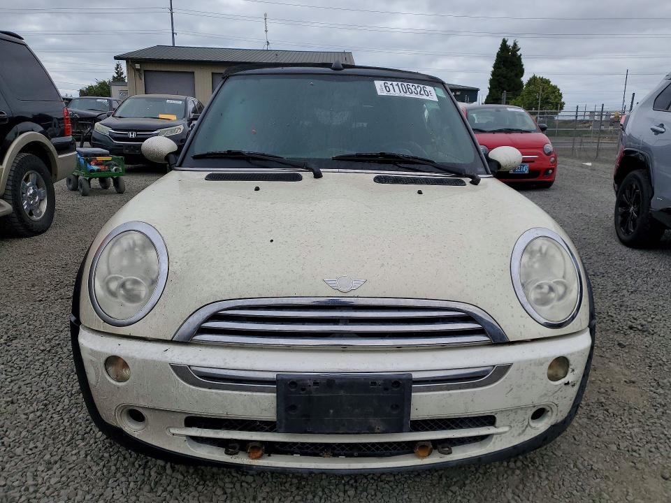 2008 Mini Cooper VIN WMWRF33568TF68164 COPART salvage auction — SIDE, Or - Certificate Of Title, sold $300 on 2026-08-04 (photo 5)