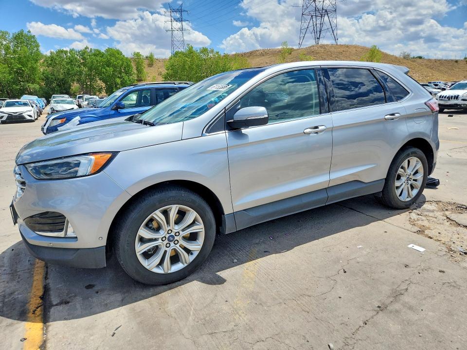 2020 Ford Edge VIN 2FMPK4K99LBA72566 COPART salvage auction — HAIL, Co - Certificate Of Title, sold $10,100 on 2026-08-17 (photo 1)