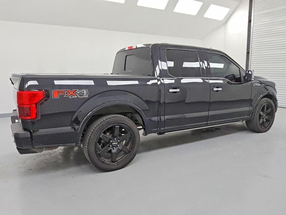 2020 Ford F-150 lightning VIN 1FTEW1E47LFC81768 COPART salvage auction — MINOR DENT/SCRATCHES, TX - CERTIFICATE OF TITLE, sold $22,750 on 2026-08-20 (photo 3)