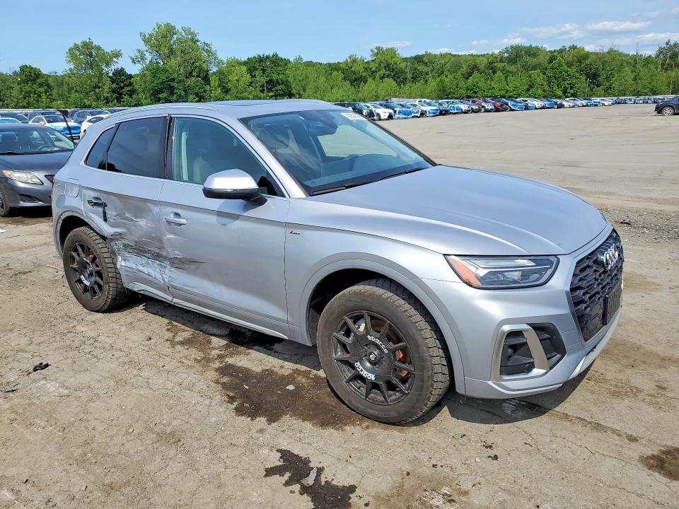 2023 Audi Q5 VIN WA1EAAFY3P2141384 COPART salvage auction — SIDE, NY - MV-907A SALVAGE CERTIFICATE, sold $8,100 on 2026-07-30 (photo 4)