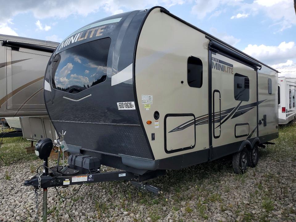 2022 Forester river Recreational vehicle (rv) VIN 4X4TRLA23ND446156 COPART salvage auction — SIDE, ON - PERMIT NO BRAND - FIT, sold $200 on 2026-07-28 (photo 1)