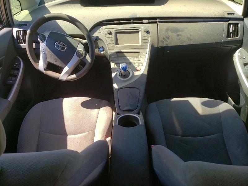 2013 Toyota Prius VIN JTDKN3DU3D5665542 COPART salvage auction — FRONT END, Ca - Dlr/Dis/Exp Only Salvage Title, sold $875 on 2026-07-16 (photo 8)