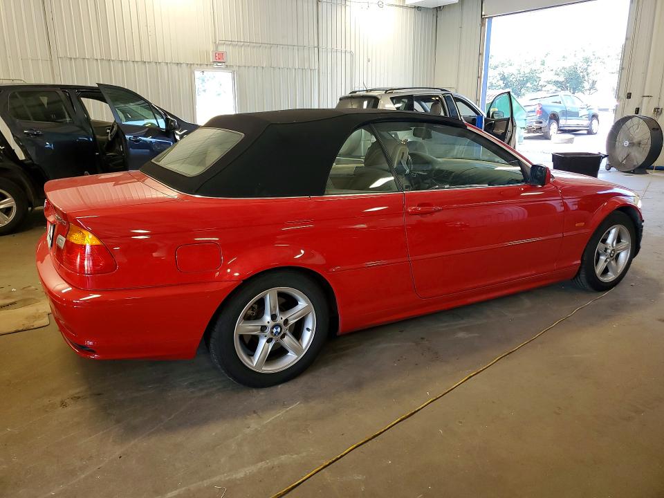 2002 BMW 3 series VIN WBABS334X2PG86853 COPART salvage auction — FRONT END, MN - CERT OF TITLE-PRIOR SALVAGE, sold $2,200 on 2026-08-06 (photo 3)