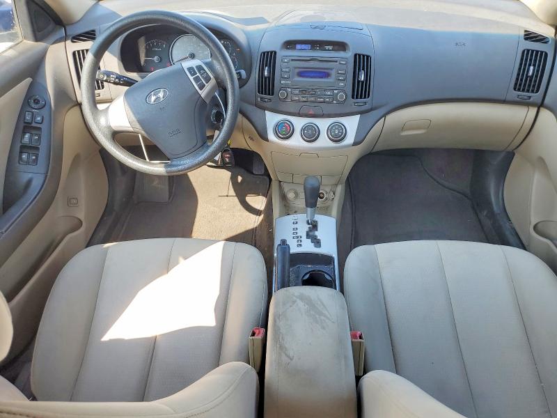 2009 Hyundai Elantra VIN KMHDU46D09U604401 COPART salvage auction — FRONT END, GA - CERT OF TITLE-SALVAGE (P), sold $675 on 2026-07-13 (photo 8)