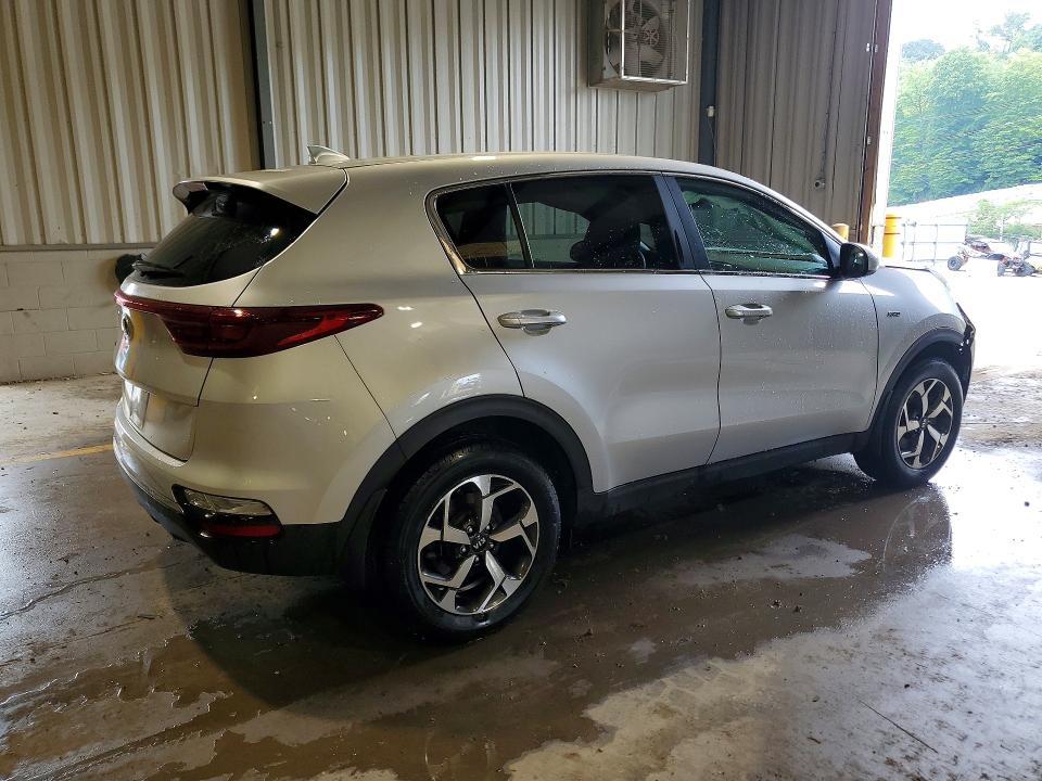 2020 Kia Sportage VIN KNDPMCAC4L7770632 COPART salvage auction — FRONT END, Pa - Certificate Of Salvage, sold $3,900 on 2026-07-22 (photo 3)