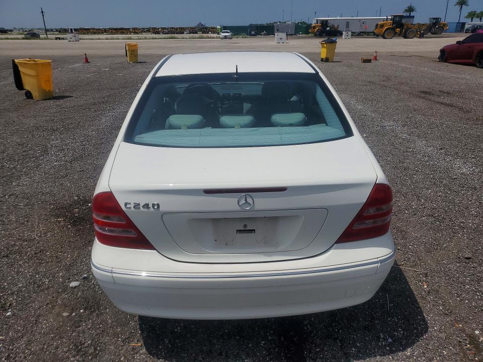 2002 Mercedes-benz C class VIN WDBRF61J92F295131 COPART salvage auction — MINOR DENT/SCRATCHES, Wi - Certificate Of Title, sold $350 on 2026-07-20 (photo 6)